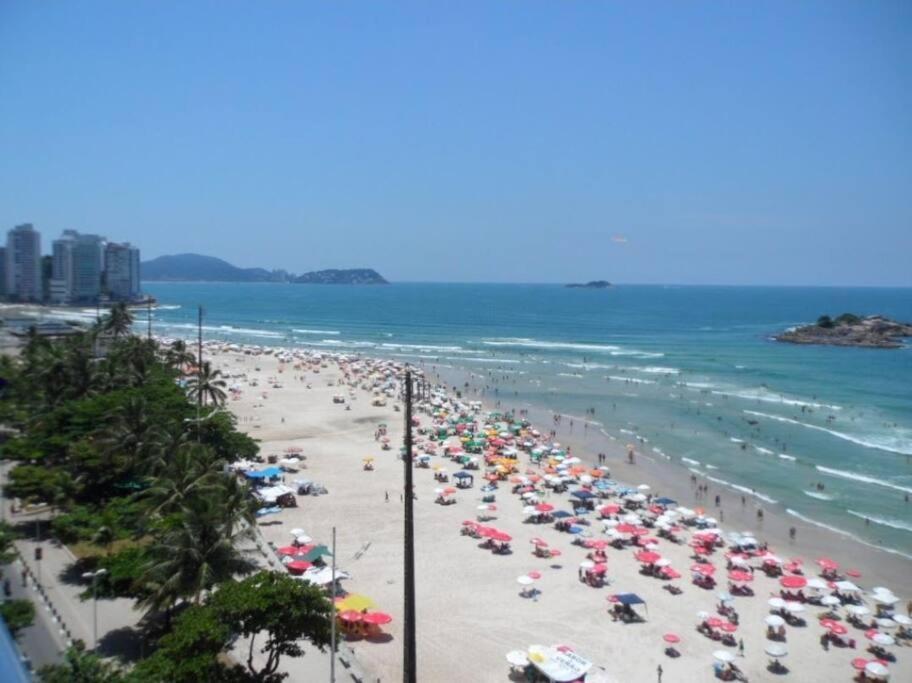 Apto De 3 Dorm De Frente Ao Mar Guarujá Exterior foto